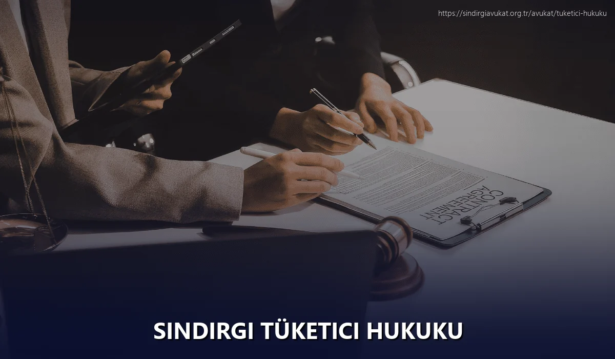 Sindirgi Tüketici Hukuku